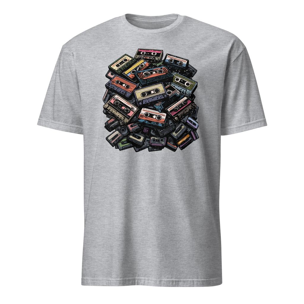 Cassette Tapes Shirt 90's Hip-Hop Mix Tapes Mixtape T-Shirt Size S-3XL Gift Tee