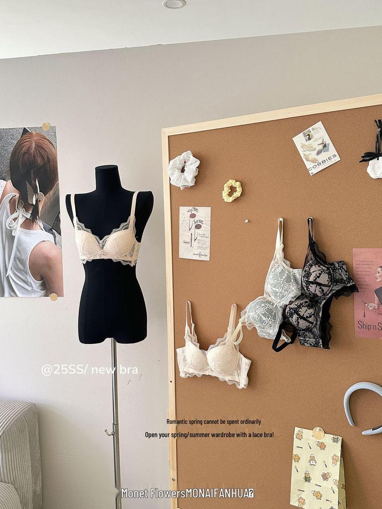 Summer Lace Push-Up Bra for Girls - Hollow Out Design