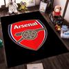 Arsenal Logo Design Rug Non-slip Rug Suitable for Living Room and Bedroom Sofas