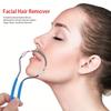 2PCS Portable Handheld Painless Facial Hair Removal Spring Roller Hair Remover, for Lips, Eyebrows and Other Parts