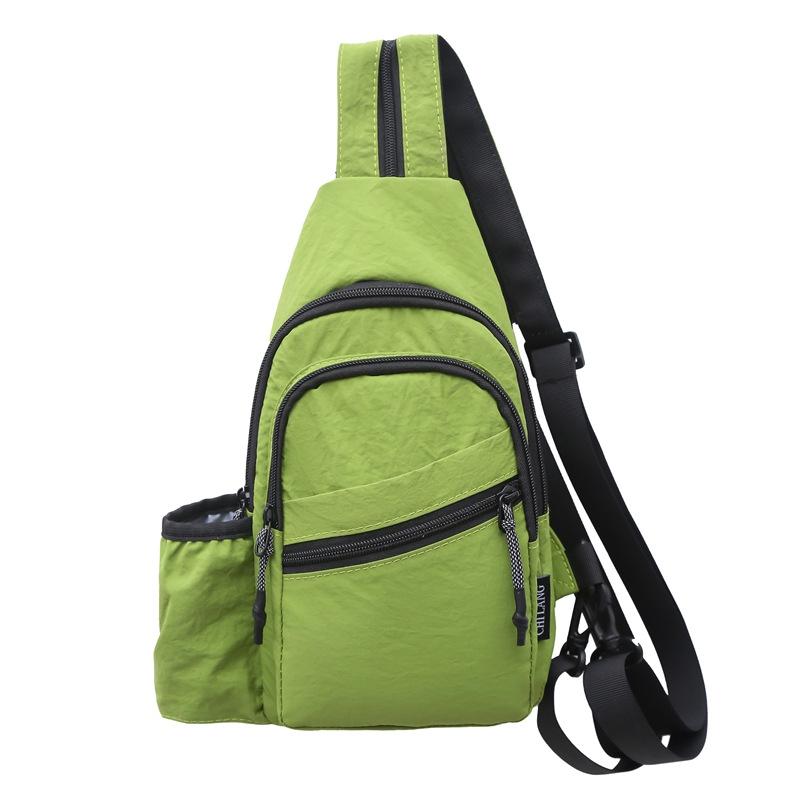 

Multi-purpose outdoor travel kettle bag trendy men s and women s lightweight sports cycling backpack multi-layer versatile fashion breast bag One Size