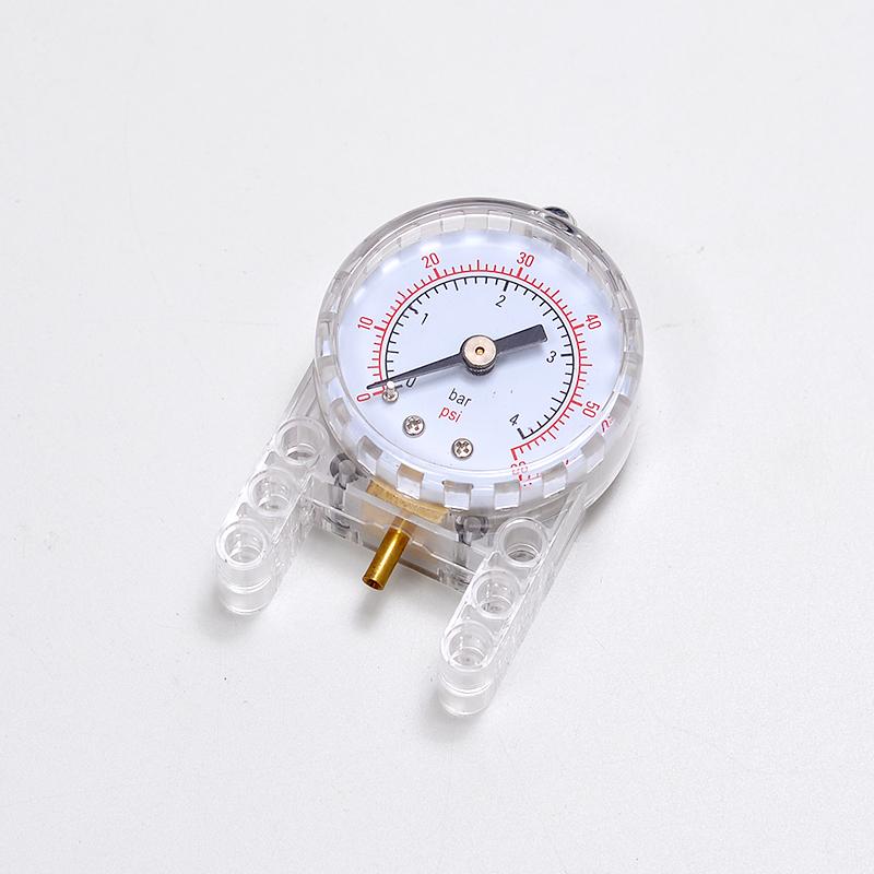 Pneumatic Parts Barometer and Gas Storage Tank 75974 64065 Building Blocks Part Compatible with Lego Technology Accessories Toy