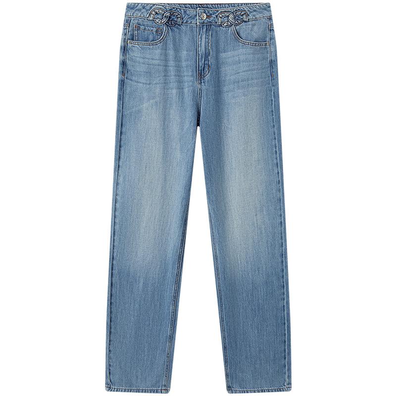 EICHITOO Women s Summer Loose Straight Leg Denim Jeans S