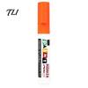 Plastic Surface Paint Pens 12 Colors Flat Tip Marker, Oil Based Broad Pen for Metal Tire Steel Glass Leather, Waterproof Quick Dry Touch Up