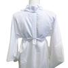 [AiO JAPAN] Washable White Nagajuban (Nagajuban) for Summer, with Collar Opening, White