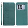For Xiaomi Redmi K70 Ultra Wallet Phone Case Strong Magnetic Checkered Pattern Imprint Leather Flip Cover