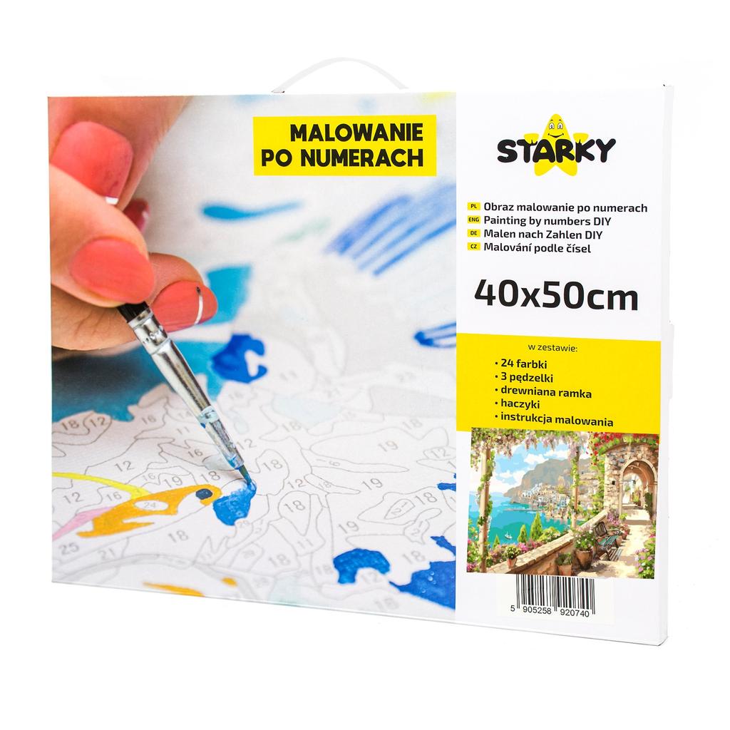 Paint by number pictures for kids creative flowers gift for grandma