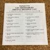 Used Les Misrables (Highlights) Original Broadway Cast Ing