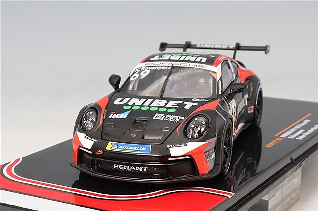 KOKUSAI BOEKI (ixo) 1/43 Porsche 911 GT3 Cup 2024 Carrera Cup #69 Finished Model GTM177