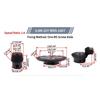 Speed Ratio Bevel Gear 90-degree 1 Pair 0.8M 20T:30T Transmission 1:1.5 bevel gears 0.8 Moudlues 20 Teeth With 30 Teeth