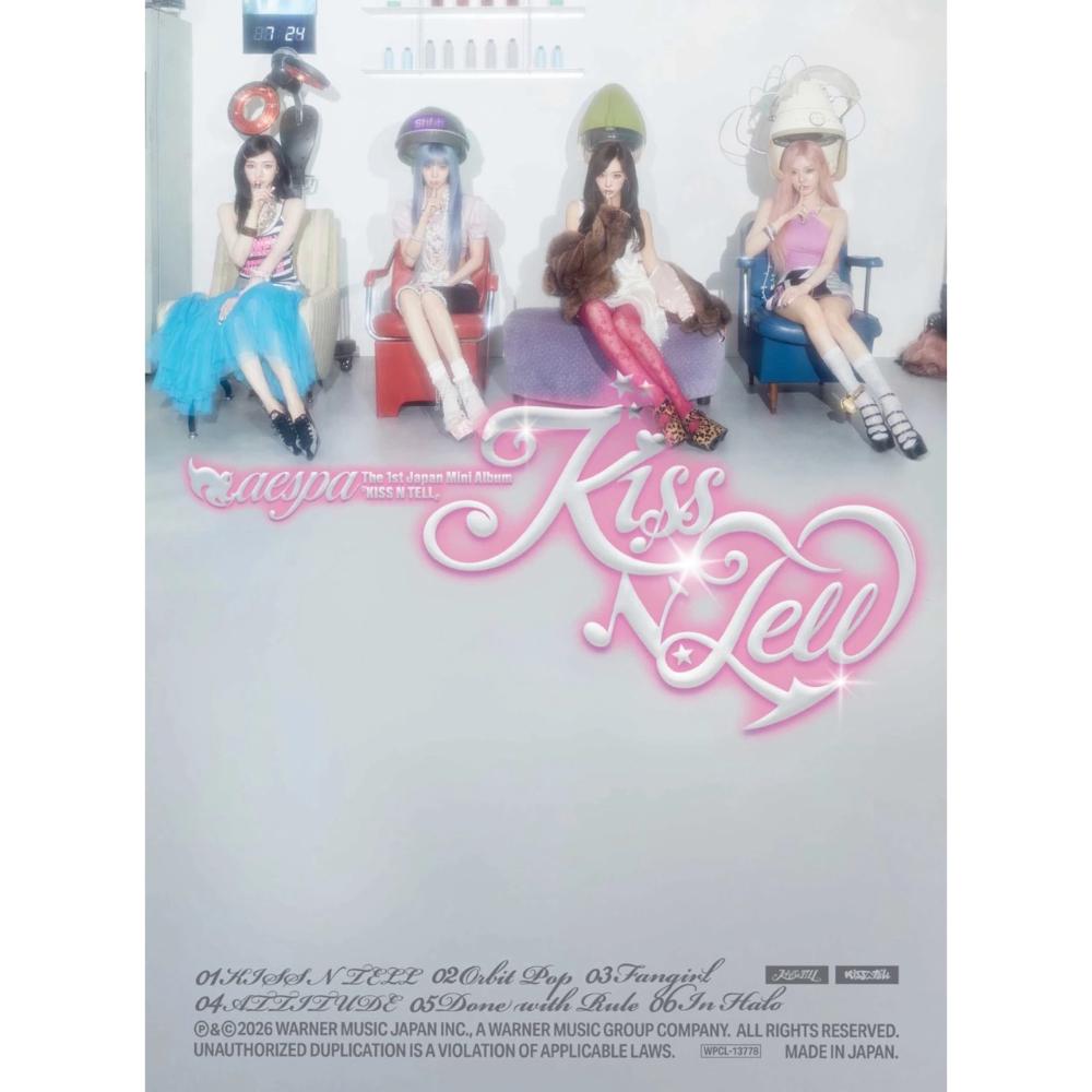 aespa Japan 1. Mini-Album [KISS N TELL]