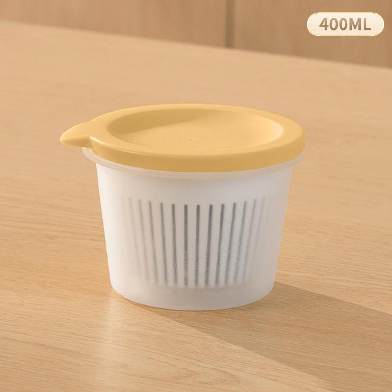 Kylskåpsförvaringslåda Kök Mat Grönsak Frukt Förvaringslåda Avloppskorg Förvaringsbehållare Kylskåpsorganisatör Förvaringslåda