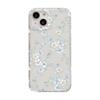 Fresh blue flower for iPhone17ProMax mobile phone case 17 Apple 16/15 matte 13 transparent 14