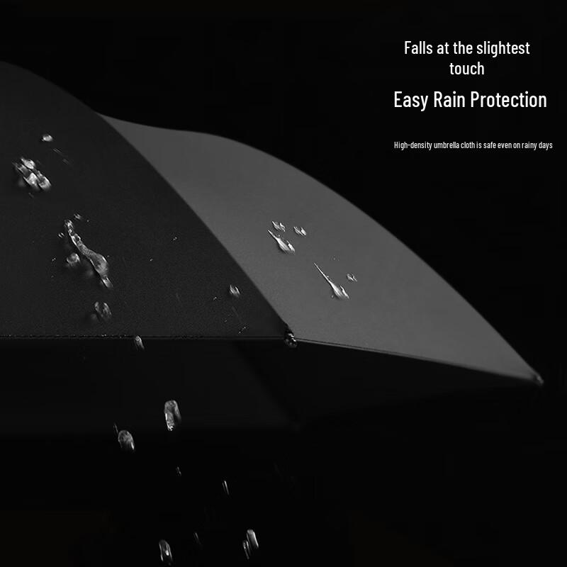 Maydu Men's Large Windproof Long-Handle Business Umbrella