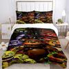 Five Nights Freddy'S Characters Print 3Pcs Bedding Setduvet Cover With 2 Bedropillowcase Home Birthday Gift