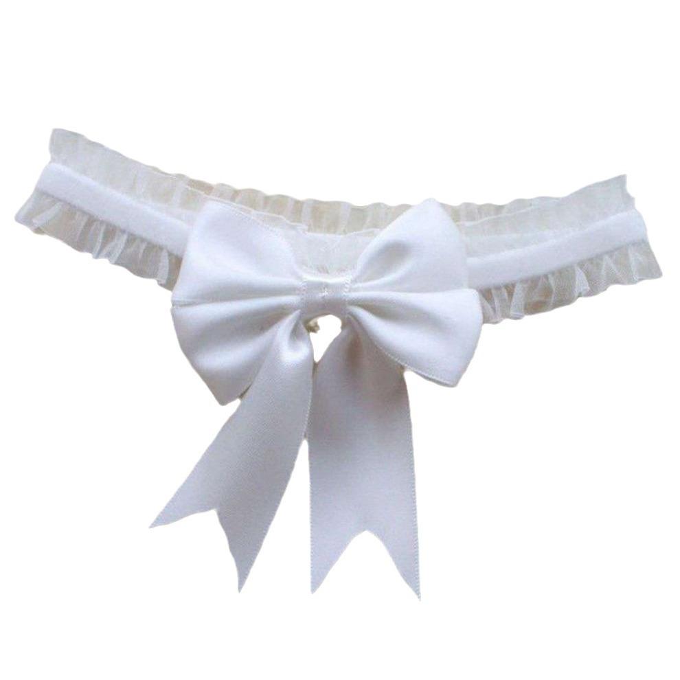 Lace girl bow elastic thigh ring sexy sexy wedding leg ring cute girl paper z
