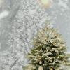Winter Tapestry Fantasy Forest Snowy Christmas Trees White Snowflake Tapestries Nature Scenery Snowfield Xmas Happy New Year