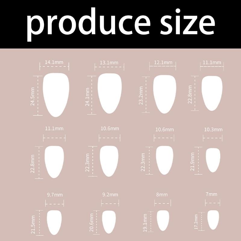 Paznokieć na wcisk, Kleje do przyklejania sztucznych paznokci, Paznokieć akrylowy, Sztuczny paznokieć do projektów Nail Art DIY