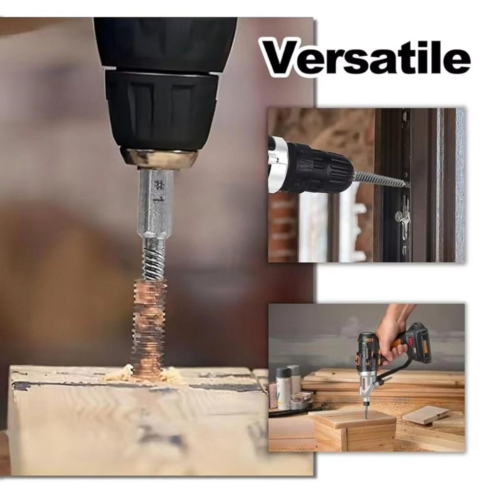 

6pcs/set Thread Broken Bolt Remover Corrosion-Resistant Screw Remover Set Architecture