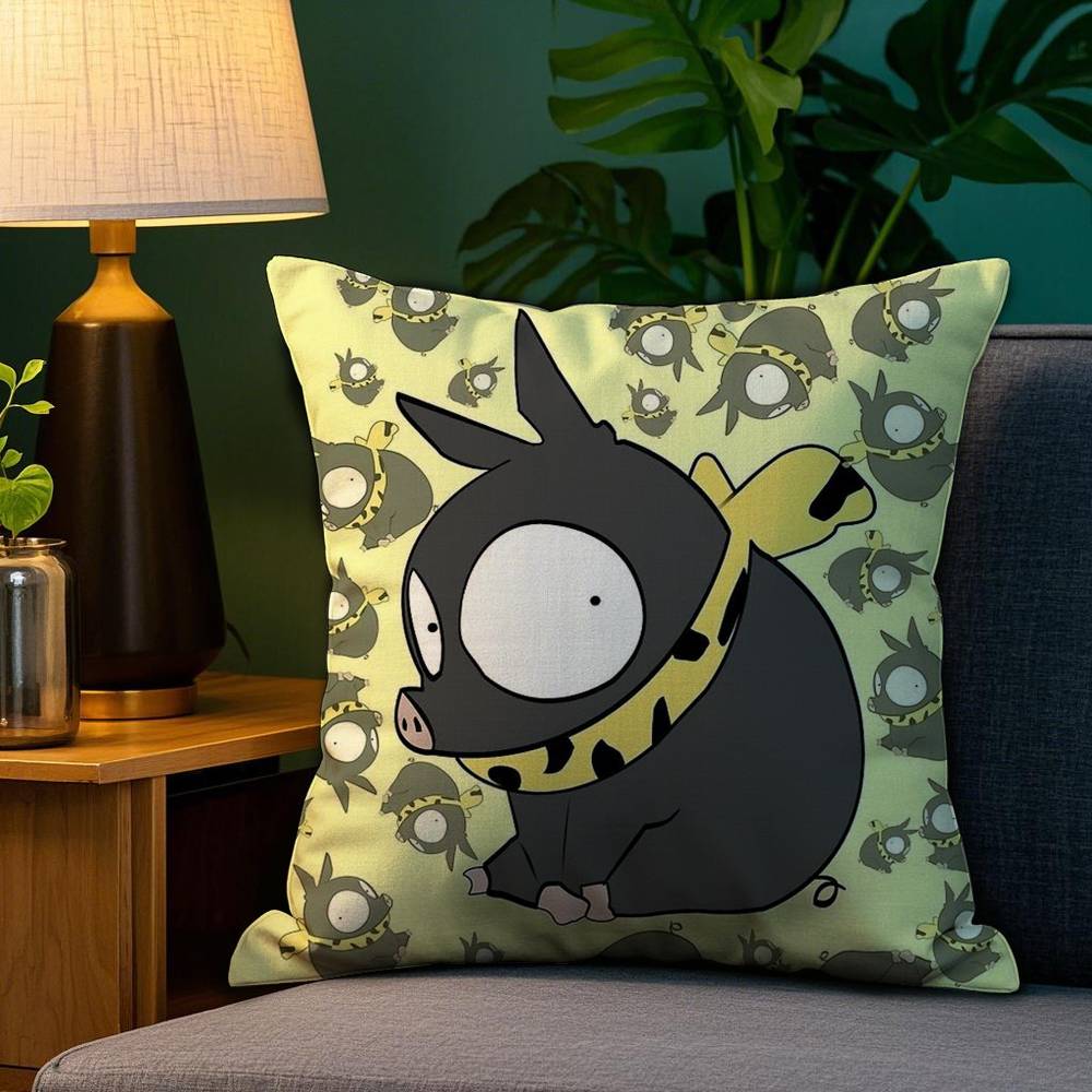 

Cartoon R-Ranma1 2 Pillow Case Sofa Living Room Bedroom Double-sided Printing Square Cushion Nap Time Cushion Cover 12x12Inch