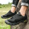 Fashion Cowboy Boots Men's Outdoor Hiking Shoes Comfortable Durable Non Slip Hiking Shoes Summer Casual Sports Shoe Summer Facon Shoes