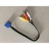 For Toyota Cars CD Player DVD signal input line the old RCA harness ( blue 7P) TYA7A