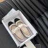 Moda Wiosna Nowe Buty na Niskim Obcasie Damskie Modne Okrągły Nosek Płytkie Wycięcie Kokarda Motylkowa Kolor Miękka Podeszwa Antypoślizgowe Pojedyncze Buty