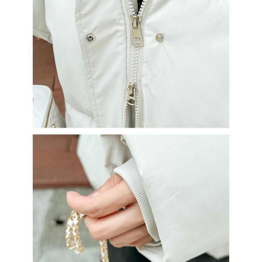 Women Jacket Winter Hooded Women's Cotton Coats Thickened Female Bread Clothes Comfortable and Youthful Outerwears