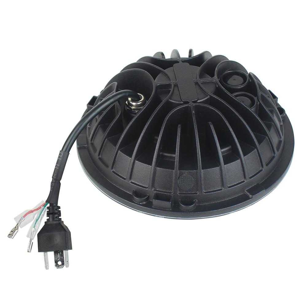 Motorcycle 7 inch Round LED Headlight For Harley Touring Ultra Classic Electra Street Glide For Lada 4x4 Motorcycle Headlamp