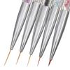 5 Pcs/set Nail  Art  Pen  Set Double-head Point Drilling Pen Drawing Line Pen Nail Art Brush Set