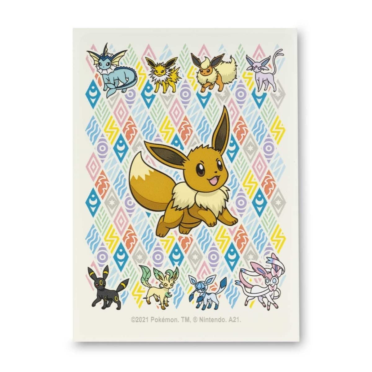 Nintendo Eevee Prism Card Sleeves 65 Pack