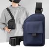 Unisex Chest Bag Simple Storage Bag Lightweight Travel Small Backpack Crossbody Bag Fashion Casual Single Should Bags