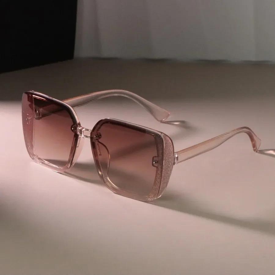 

Повседневные квадратные дизайнерские солнцезащитные очки женские мужские большая оправа зеркальные солнцезащитные очки женские мужские для улицы милые брендовые Other