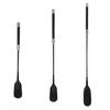 Black Riding Crop Straight Leather Restraint Cosplay Supplies