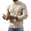 Men's Color Turtleneck Sweater for Casual Everyday Wear
