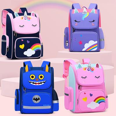 Kid Backpack for Girl Unicorn Children Waterproof Bookbag Rainbow Eyes School Bag Teen Girl Backpack for Traveling