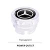 Q0111-para Mercedes Benz AMG C180 C200 E260 E300 W23 W204 Acendedor de Cigarros do Carro Tampa contra Poeira Tampa à Prova de Poeira Plugue Molduras Internas DYQG-B