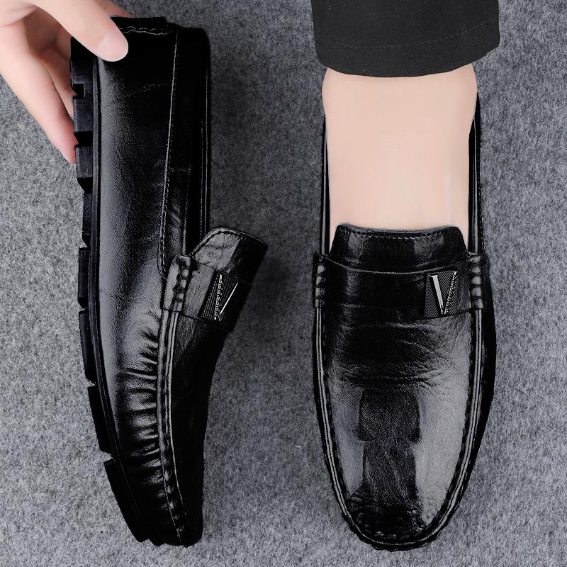 Genuine Leather Shoes Men Loafers Comfortable Casual Shoes Men Flats Moccasins Men Footwear