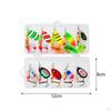 10 Pieces Fishing Lures Spinnerbait Hard Metal Inline Spinnerbaits Trout