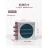 Refrigerator Condenser Radiator with Fan Small Air-cooled Cooling Universal Copper Tube Fin-type Freezer Radiator 120*120 Fan