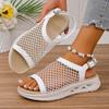 Fashion Women Sandals Lightweight Hollow Sexy Flats Shoes Women Summer New Flat Bottom Sandals Outdoor Luxury Shoes Zapatos De Mujer