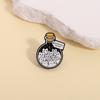 Cartoon Cat Happiness Potion Enamel Pin, Cat Lover Metal Brooch, Lapel Backpack Badge, Creative Jewelry Gift