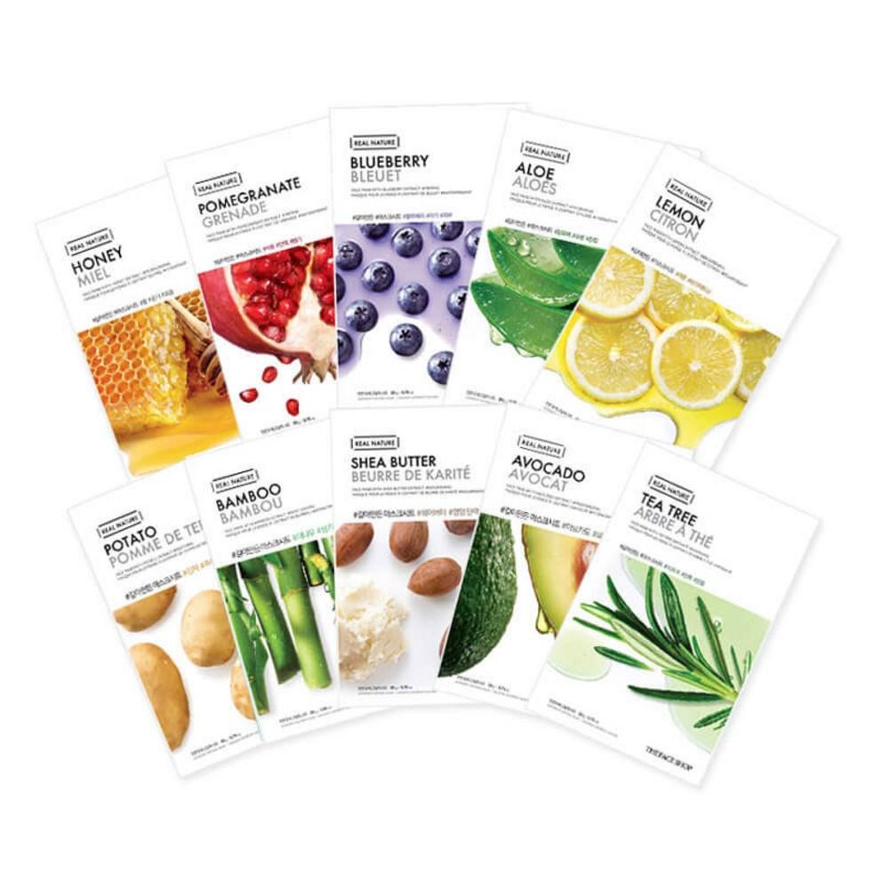 THE FACE SHOP Real Nature Shea Butter Mask Sheet (1 sheet)