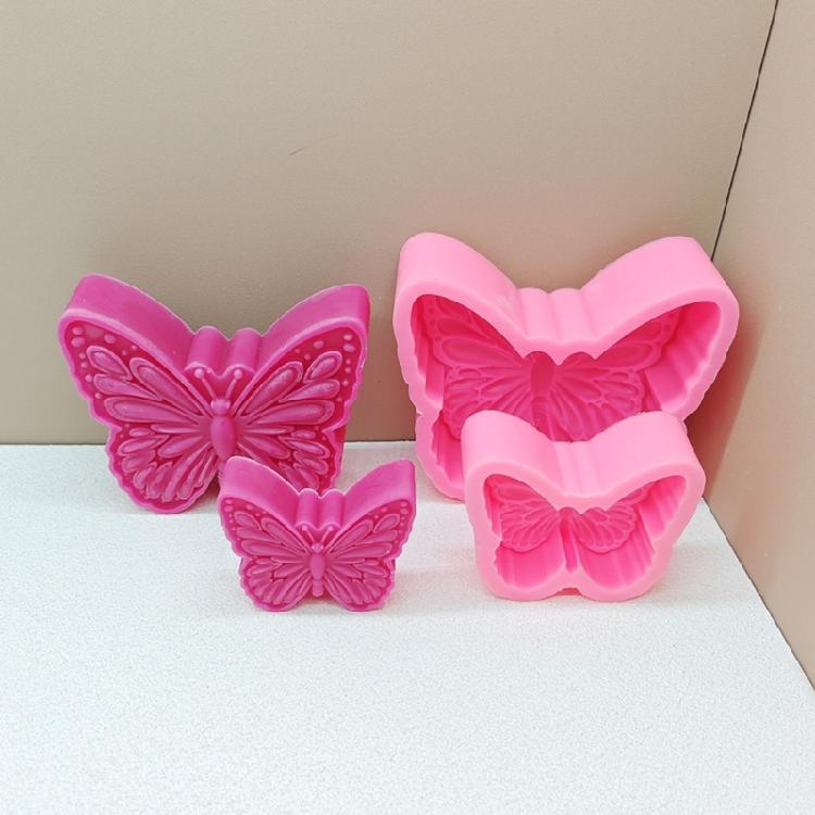 Butterfly Candle Molds Cartoon Animal Silicone Molds Clay Molds Castings Molds Baking Molds Candle Making Molds