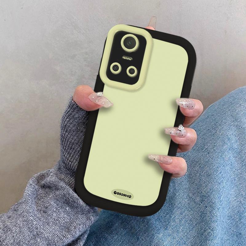 

Cream Milk Green Bracket Is Suitable for Realme GT Neo3 Mobile Phone Case Cartoon All-inclusive Soft Case Anti-drop Protective Case True GTNeo3