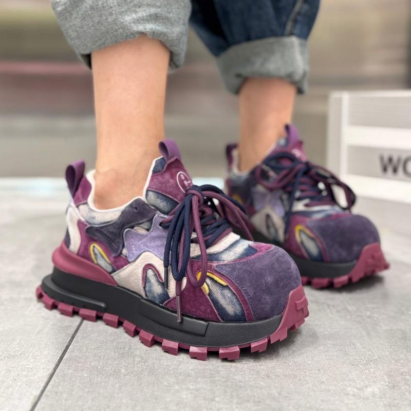 Sneakers, Women's Shoes, Autumn New Athleisure Shoes, Women's Thick Soles, Heightening Daddy Shoes, Women