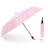 Cartoon Student Automatic Umbrella Dual-Use Three Foldable Men and Women Double Sun Protection Sun Umbrella Black Glue UV Protection