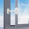 Safelon Adjustable Window Gap Size Baby Safety Window Limiter, Childproof Window Lock Compatible with Children and Pets (1 Piece, White)