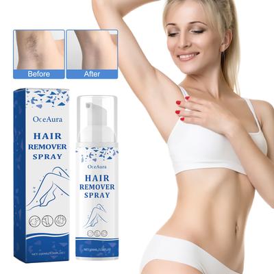 Body Hair Removal Spray Man Easy Permanent Hair Remover Clean Underarms Anti-Drying Prevent Black Spots Mild Depilatory Mousse