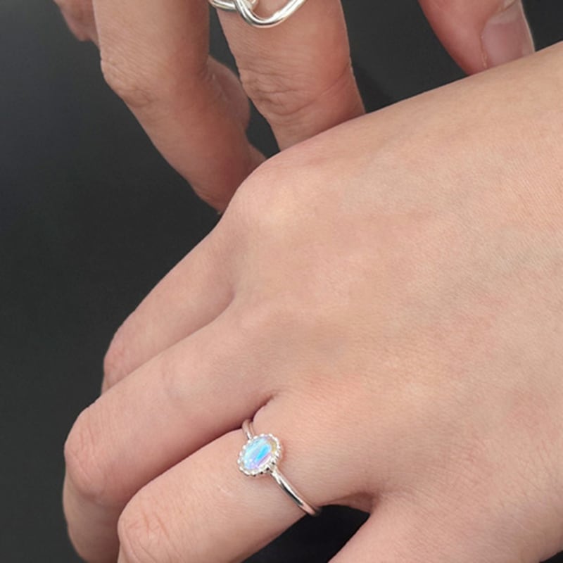 Ctwins SILVER925 OPAL RING